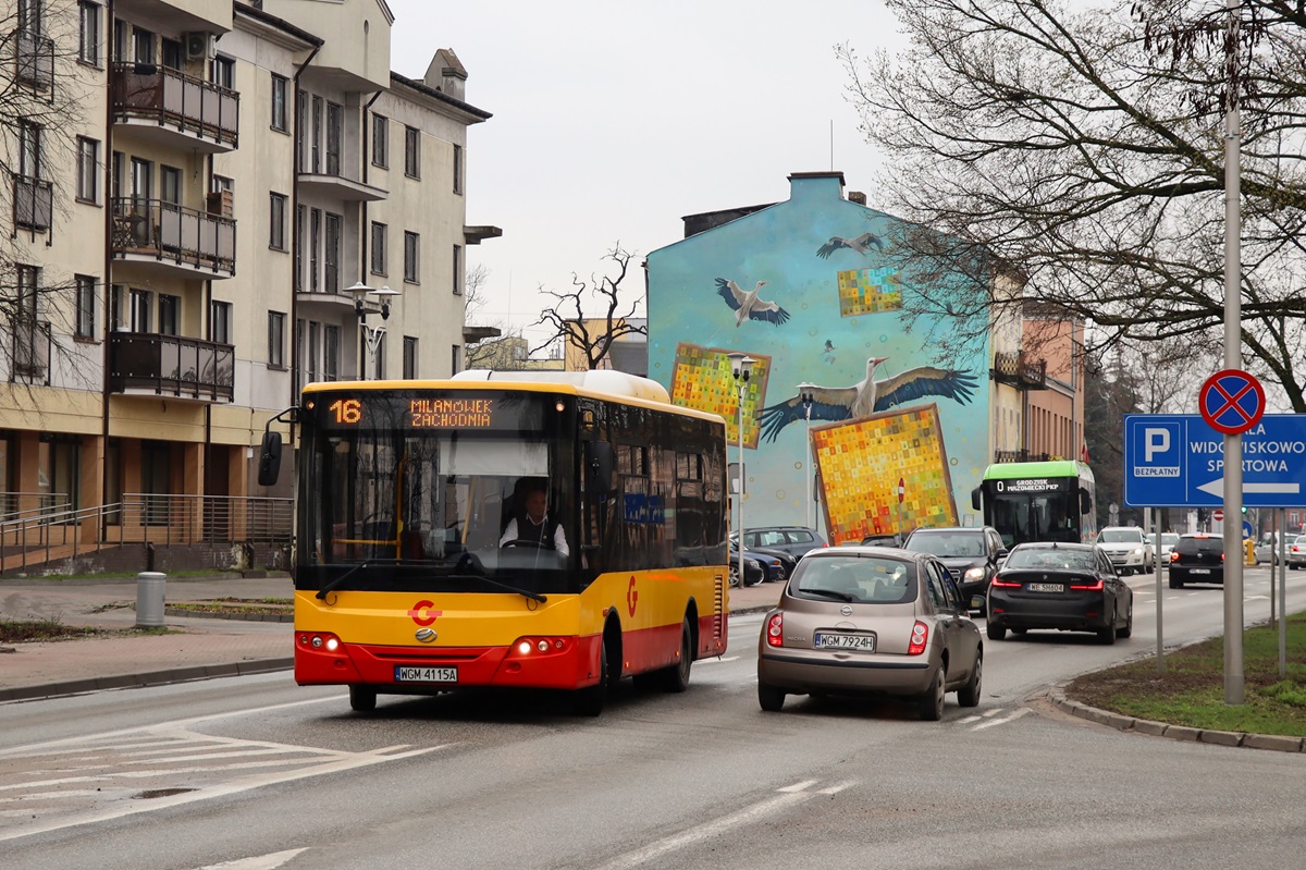 187 (21002)
ZAZ jedzie jako kurs linii numer 16: Grodzisk Maz. Szpital (9:50)-MilanĂłwek Zachodnia (10:42). Pozdrowienia dla Kierowcy! 
