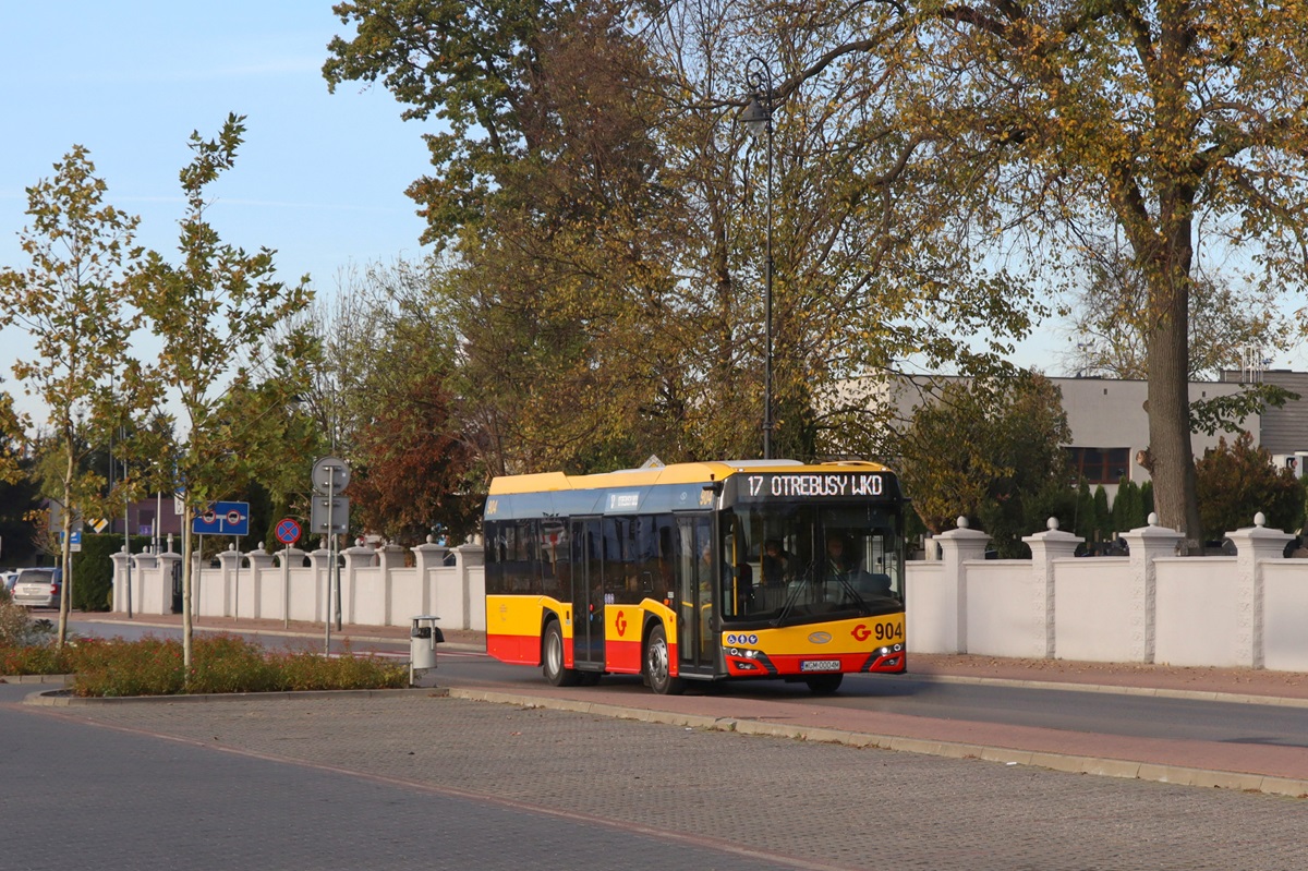 904 (24084)
Solaris jedzie jako kurs linii numer 17: Grodzisk Maz. Szpital (9:05)-Otrębusy WKD (9:59). Pozdrowienia dla Kierowcy! 
