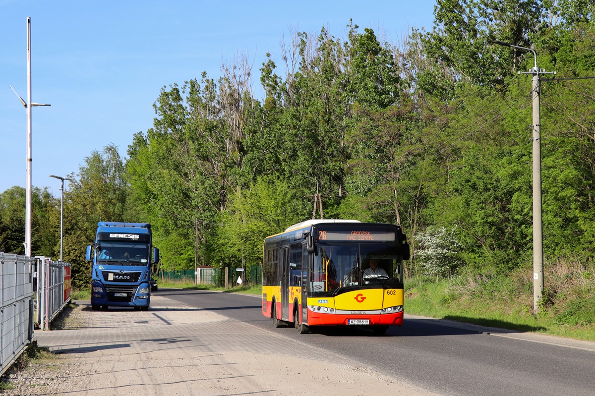602 (24029)
Solaris jedzie jako kurs linii numer 26: Kaski (16:42)-Grodzisk Maz. Szpital (17:44). Pozdrowienia dla Kierowcy! 
