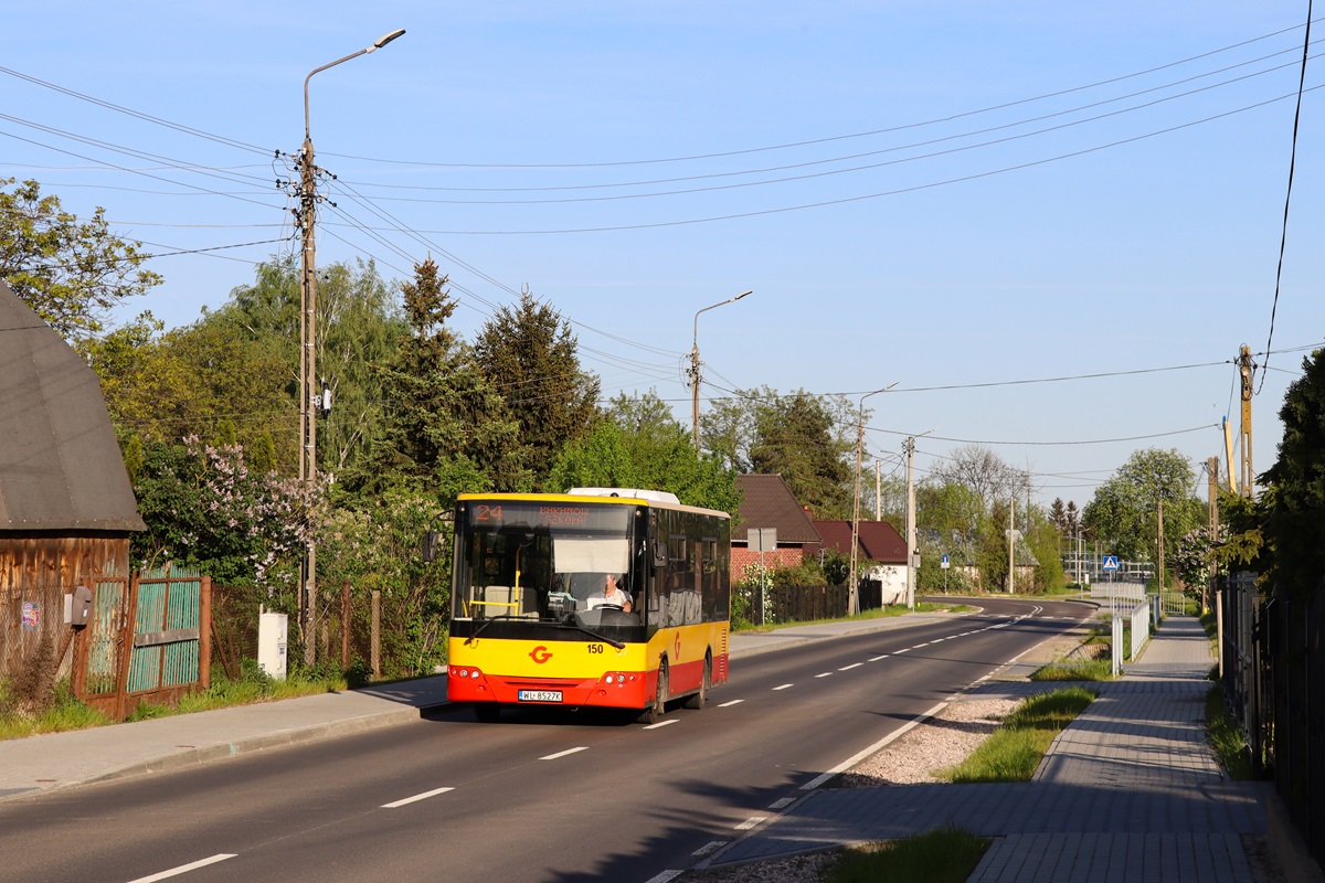 150 (22033)
ZAZ jedzie jako kurs linii numer 24: Grodzisk Maz. Dw. PKP (17:35)-BaranĂłw SzkoĹa (18:14). Pozdrowienia dla Kierowcy! 
