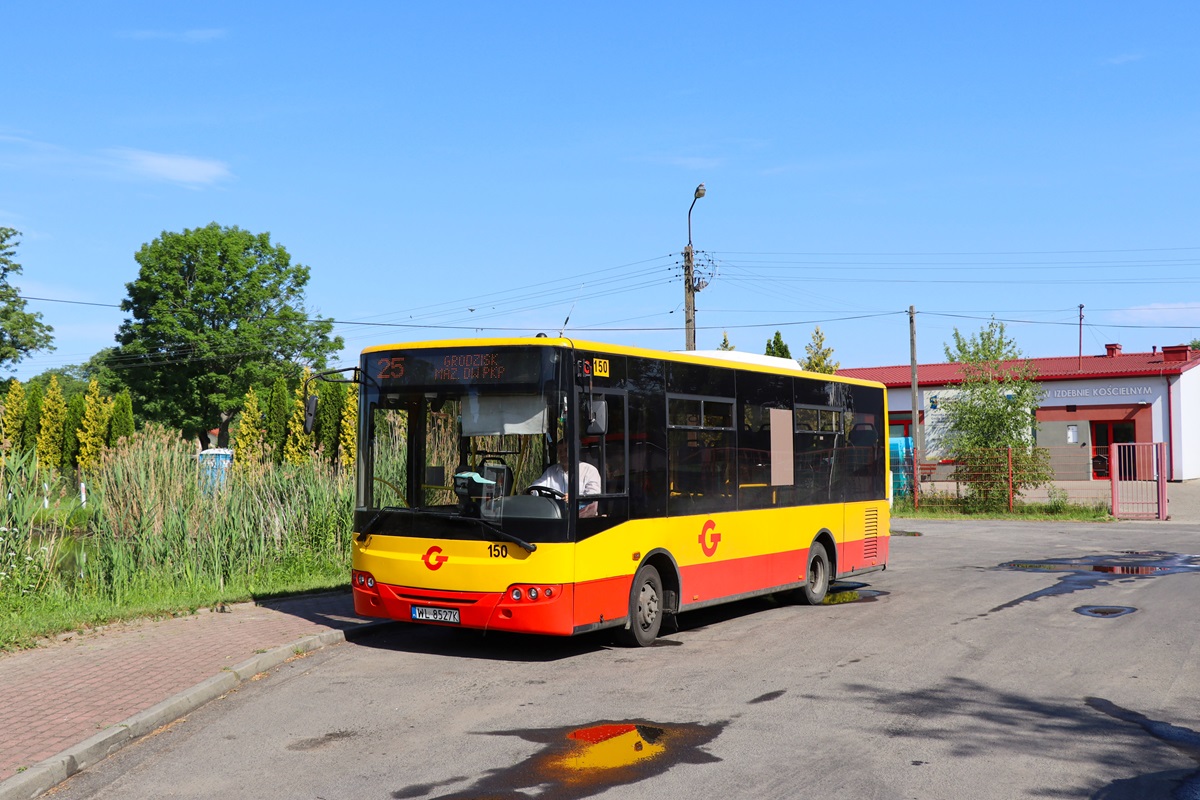 150 (22033)
ZAZ stoi na pÄtli przed remizÄ OSP w oczekiwaniu na przejazd na przystanek âIzdebno KoĹcielne SzkoĹa 01â gdzie rozpocznie wykonywaÄ kurs linii numer 25: Izdebno KoĹcielne SzkoĹa (9:21)-Grodzisk Maz. Dw. PKP (9:59).
