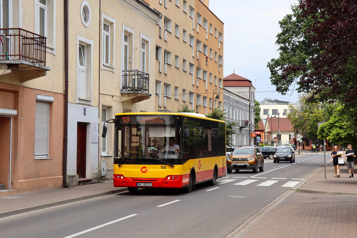 150 (22033)
ZAZ jedzie jako kurs linii numer 13: Błonie Centrum Sportu (11:10)-Grodzisk Maz. Szpital (12:02). Pozdrowienia dla Kierowcy! Z uwagi na procesję Bożego Ciała, linię skierowano objazdem ul. Kościuszki z pominięciem przystanku przy dworcu PKP i zajazdem kieszeniowym do przystanku Zondka.
Słowa kluczowe: objazd