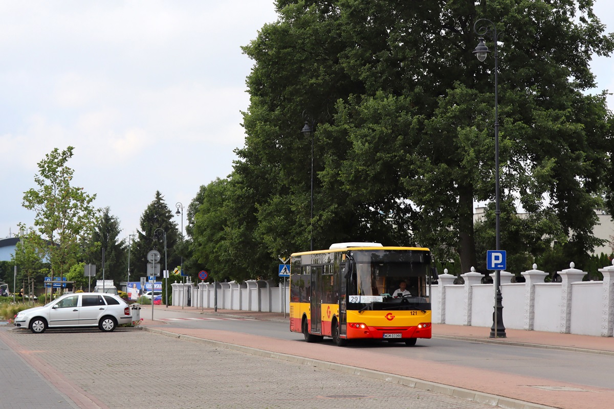 121 (60016)
ZAZ jedzie jako kurs linii numer 29: Grodzisk Maz. Szpital (9:45)-P+R Nadarzyn (10:40). 
