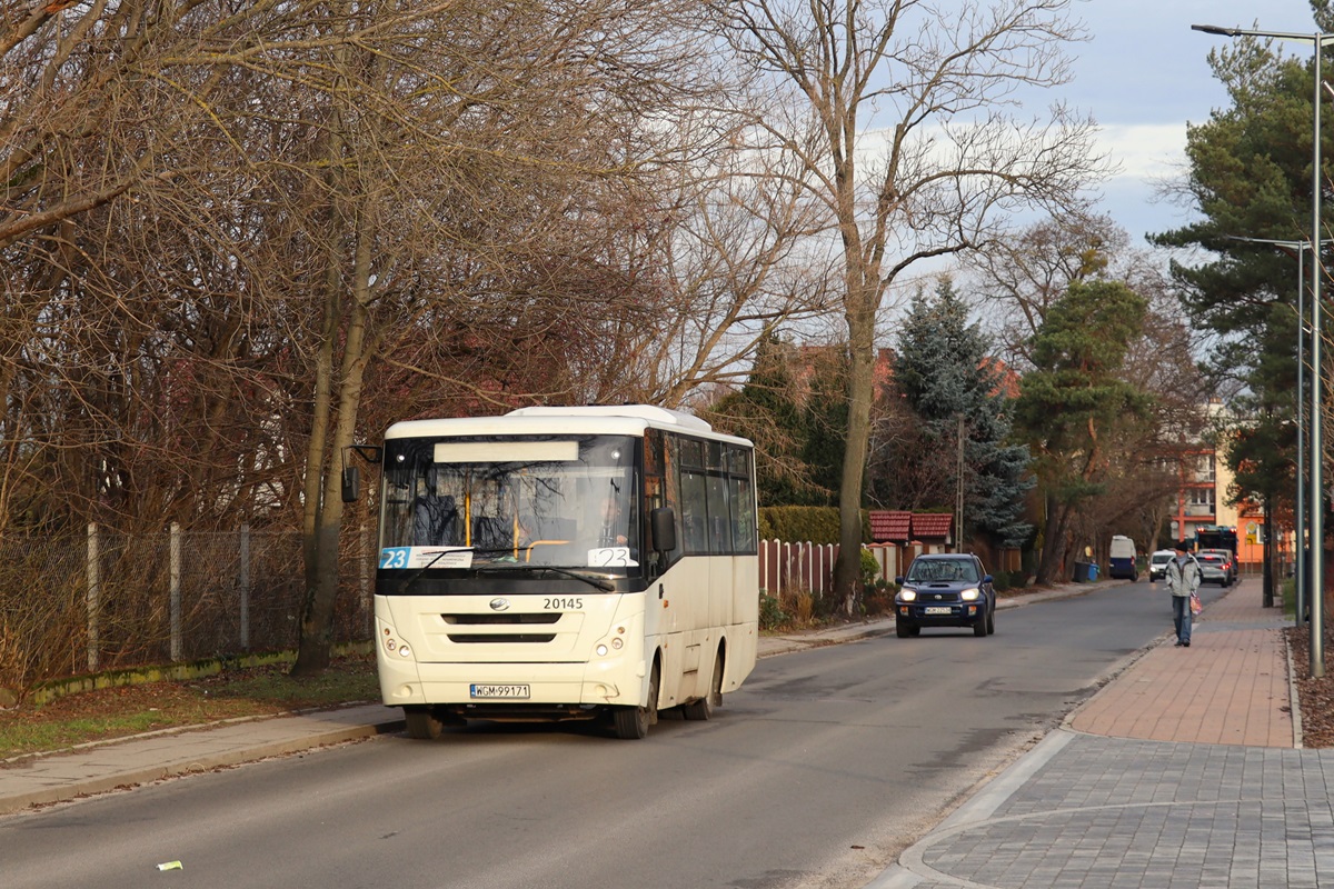20145
ZAZ jedzie jako kurs 106 linii numer 23: Grodzisk Maz. Dw. PKP (9:22)-Urszulin PÄtla (9:57). 
Słowa kluczowe: DziwadĹo