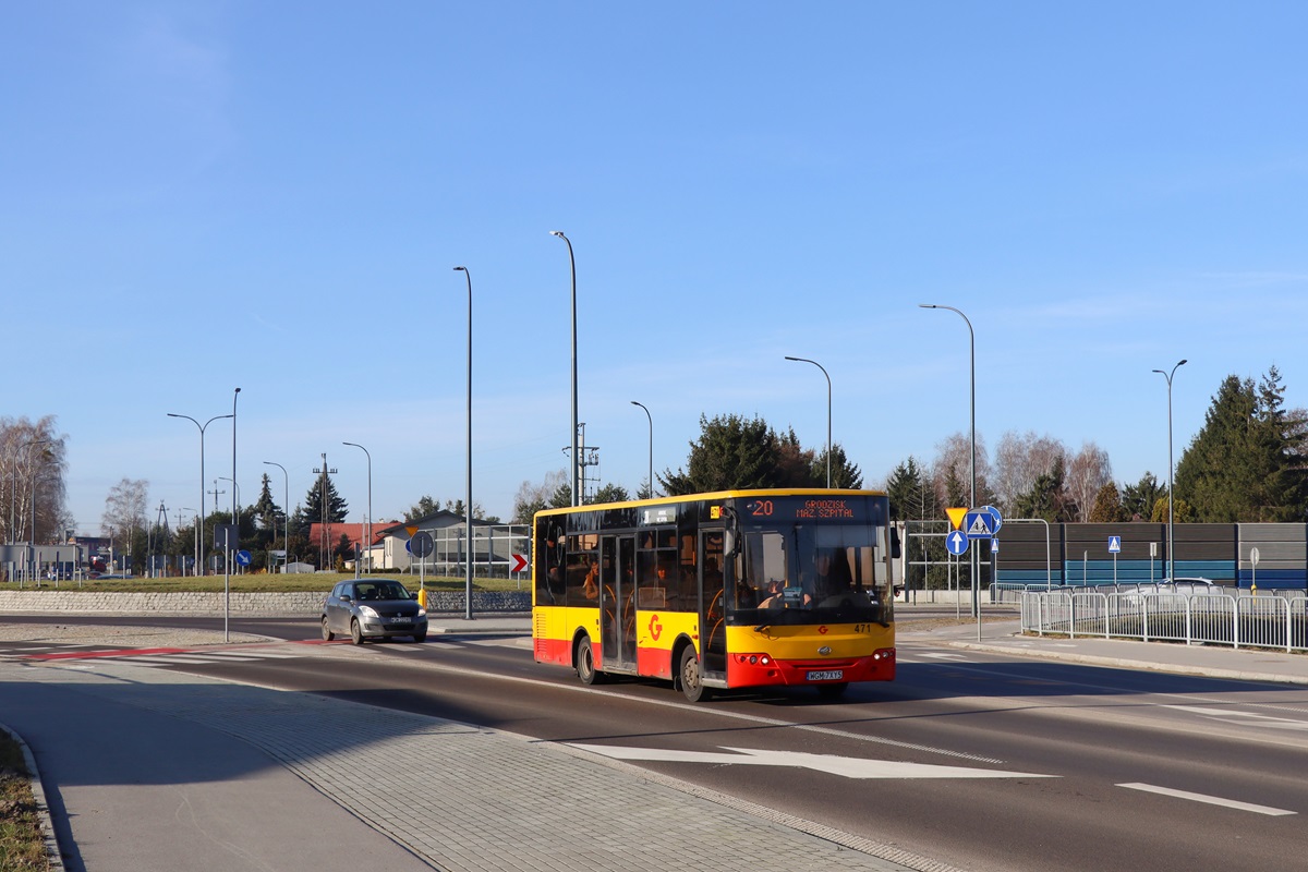 471 (60006)
ZAZ jedzie jako kurs linii numer 20: Kaski DwĂłr (8:55)-Grodzisk Maz. Szpital (9:42). Pozdrowienia dla Kierowcy! 
