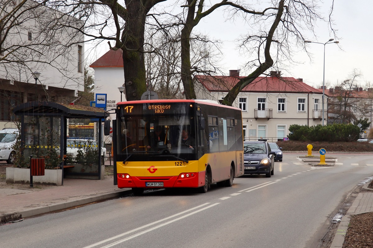 122 (60013)
ZAZ stoi na przystanku âBrwinĂłw Poczta 02â jako kurs linii numer 17: Grodzisk Maz. Szpital (11:35)-OtrÄbusy WKD (12:24). Pozdrowienia dla Kierowcy! 
