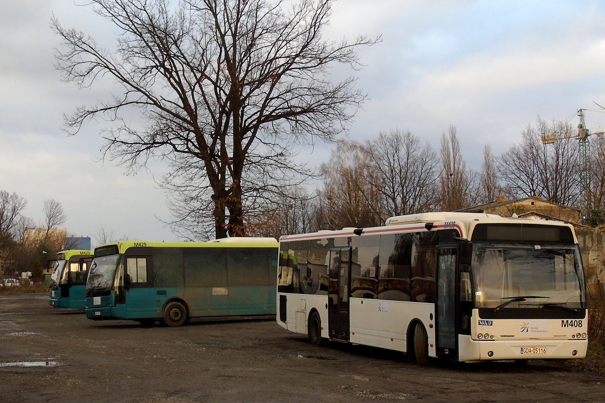 M408
Ambasadory o numerach M408, M429 i M425 stoją na terenie parkingu przy ul. Traugutta. 
