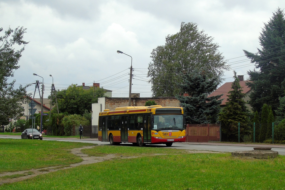 80280
Scania (ex. A580) jedzie w obsĹudze kursu "5205" linii numer 6 w relacji KĹudno Nowe PÄtla (14:10)-OjrzanĂłw (15:05). 
