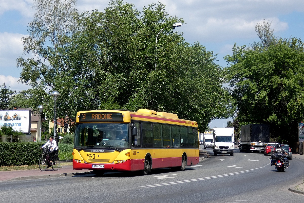 80293
Scania (ex. A593) jedzie w obsĹudze kursu "5523" linii numer 3 w relacji KĹudzienko PÄtla (14:11)-SzczÄsne Cmentarz Nowy (15:09). 
