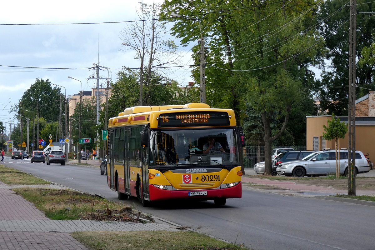 80291
Scania (ex. A591) jedzie w obsĹudze kursu linii numer 14 w relacji Grodzisk Maz. Traugutta KĹadka (16:23)-Grodzisk Maz. Traugutta KĹadka (16:47) p. Natolin (nie zaĹ jak wskazuje wyĹwietlacz "Natoliona") Logistyczna (16:30). 
Słowa kluczowe: DziwadĹo