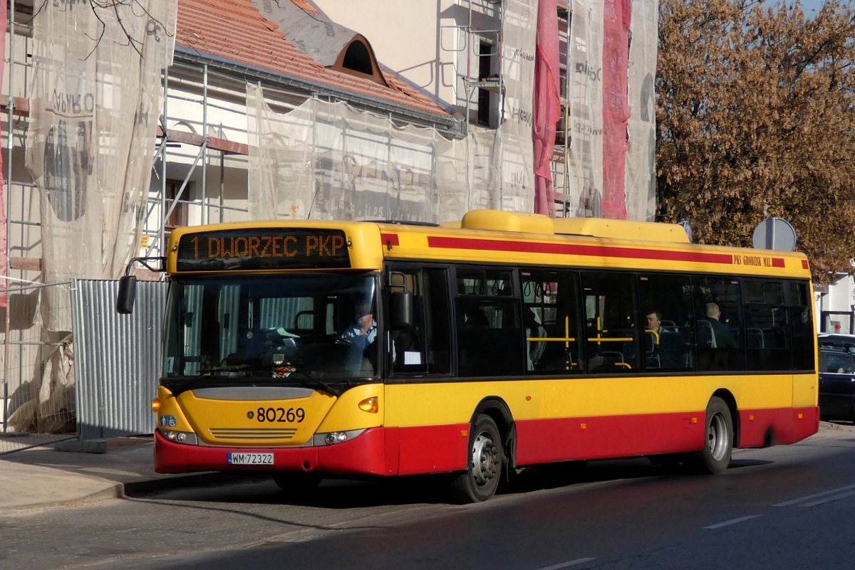80269
Scania (ex. A569, ex. 49666) zatrzymuje siÄ na przystanku "PKP PruszkĂłw 01" koĹczÄc obsĹugÄ kursu "1551" linii numer 1 w relacji PruszkĂłw Os. Staszica (12:49)-PKP PruszkĂłw (12:56). NastÄpnie pojedzie w obsĹudze kursu "1550" linii numer 1 w relacji PKP PruszkĂłw (12:57)-PruszkĂłw Os. Staszica (13:03). 
