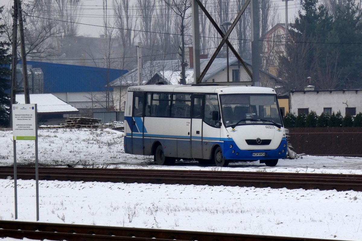 60215
Solina zakoĹczyĹa obsĹugÄ kursu â326â linii podmiejskiej w relacji Kampinos (8:30)-Grodzisk Maz. Traugutta KĹadka (9:15). NastÄpnie wyruszy w obsĹudze kursu â323â linii podmiejskiej w relacji Grodzisk Maz. Traugutta KĹadka (10:25)-Leszno Sochaczewska (10:57). 
