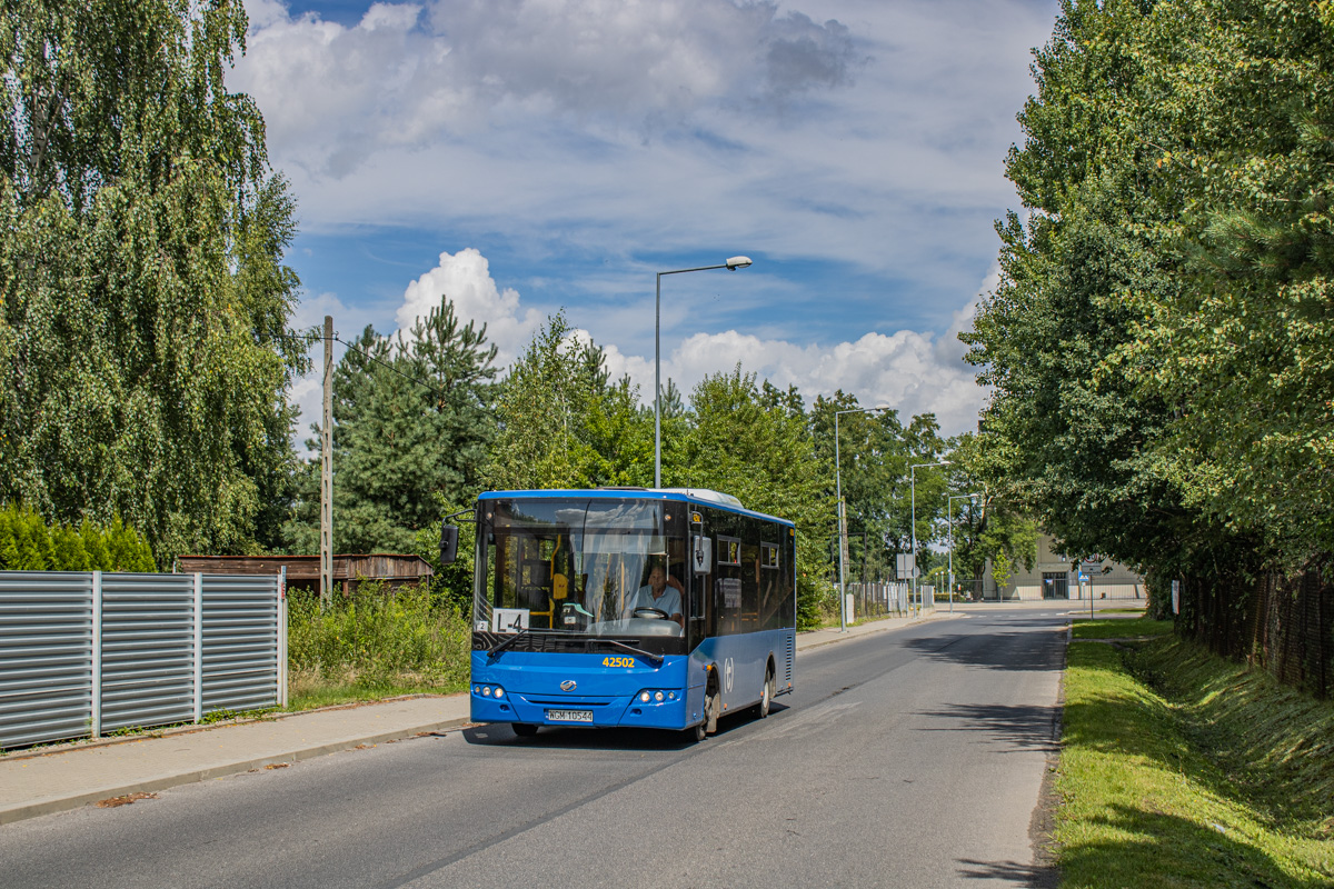 42502
ZAZ po powrocie z obsĹugi linii w ElblÄgu, trafiĹ ponownie do obsĹugi KG Lesznowola.
