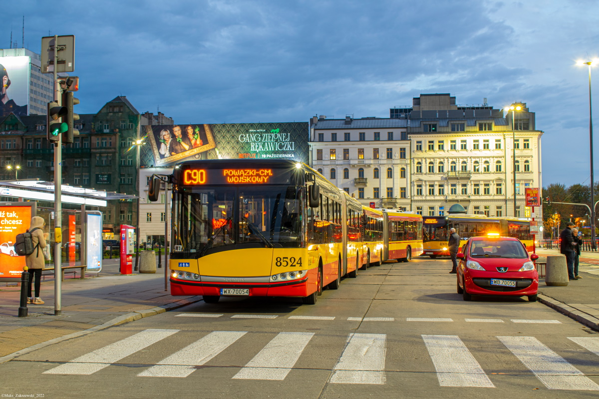 8524
Na codziennej pÄtli 507 na okres WĹ koĹczy trasÄ linia C90, natomiast linia 507 zostaĹa wydĹuĹźona do Emilii Plater. Z pozdrowieniami dla prowadzÄcego!
Słowa kluczowe: WĹ2022