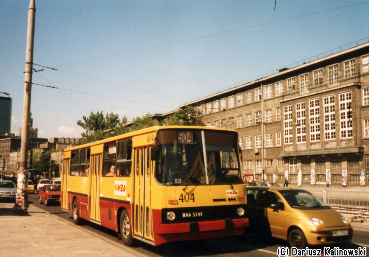 404
rok prod 1992, NG 2001, kasacja 2008. 
Karoseria ĹwieĹźo po remoncie na swoim staĹym wĂłwczas dodatku 504. Karoserie charakteryzowaĹy siÄ specyficznym, niskim dĹşwiÄkiem mostu napÄdowego oraz turystycznÄ gĹĂłwkÄ mostu, co zmieniaĹo przeĹoĹźenia biegĂłw na dĹuĹźsze i pozwalaĹo osiÄgnÄÄ wiÄksze prÄdkoĹci.
Słowa kluczowe: IK260