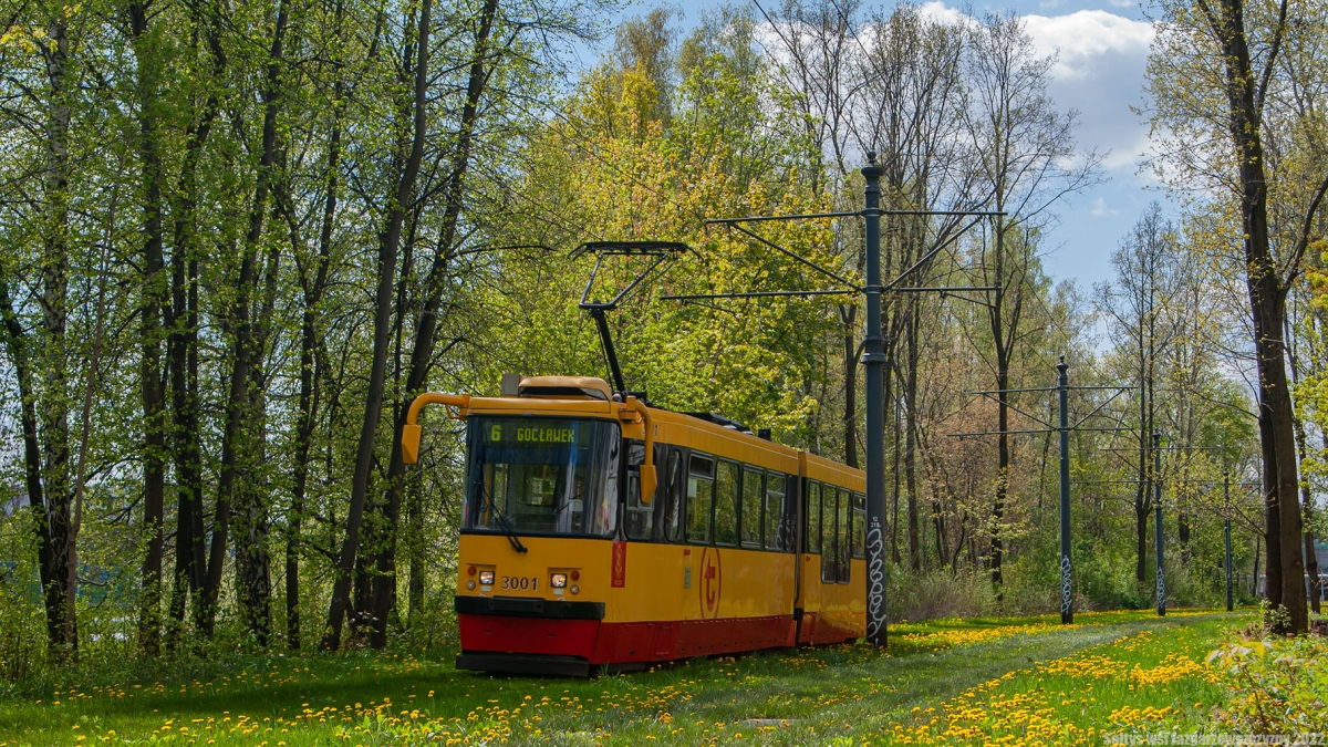 3001
Konstal 112N podczas obsĹugi linii 6. 
