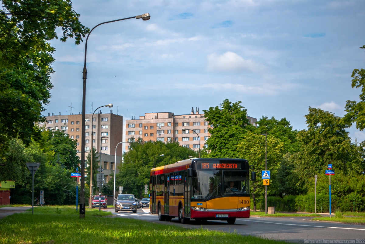 1400
Szarpaczek podczas porannej obsĹugi solowego dodatku na linii 185.
